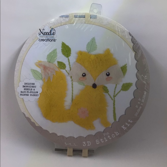 BNWT Fox 3D Stitch Kit - Picture 1 of 7